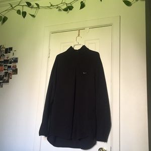 black nike quarter zip XL